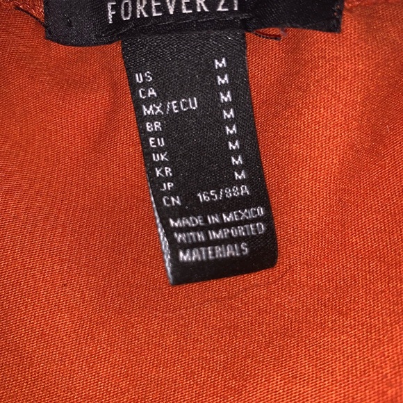 Orange tank top - Picture 3 of 3